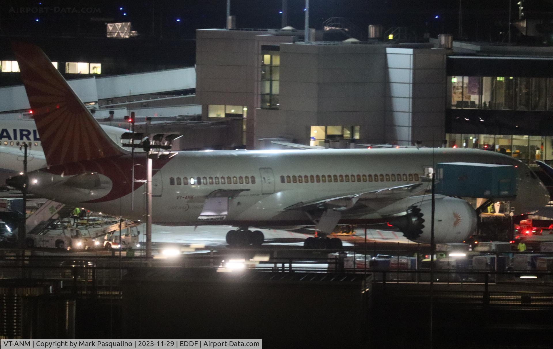 VT-ANM, 2012 Boeing 787-8 Dreamliner C/N 36284, Boeing 787-8