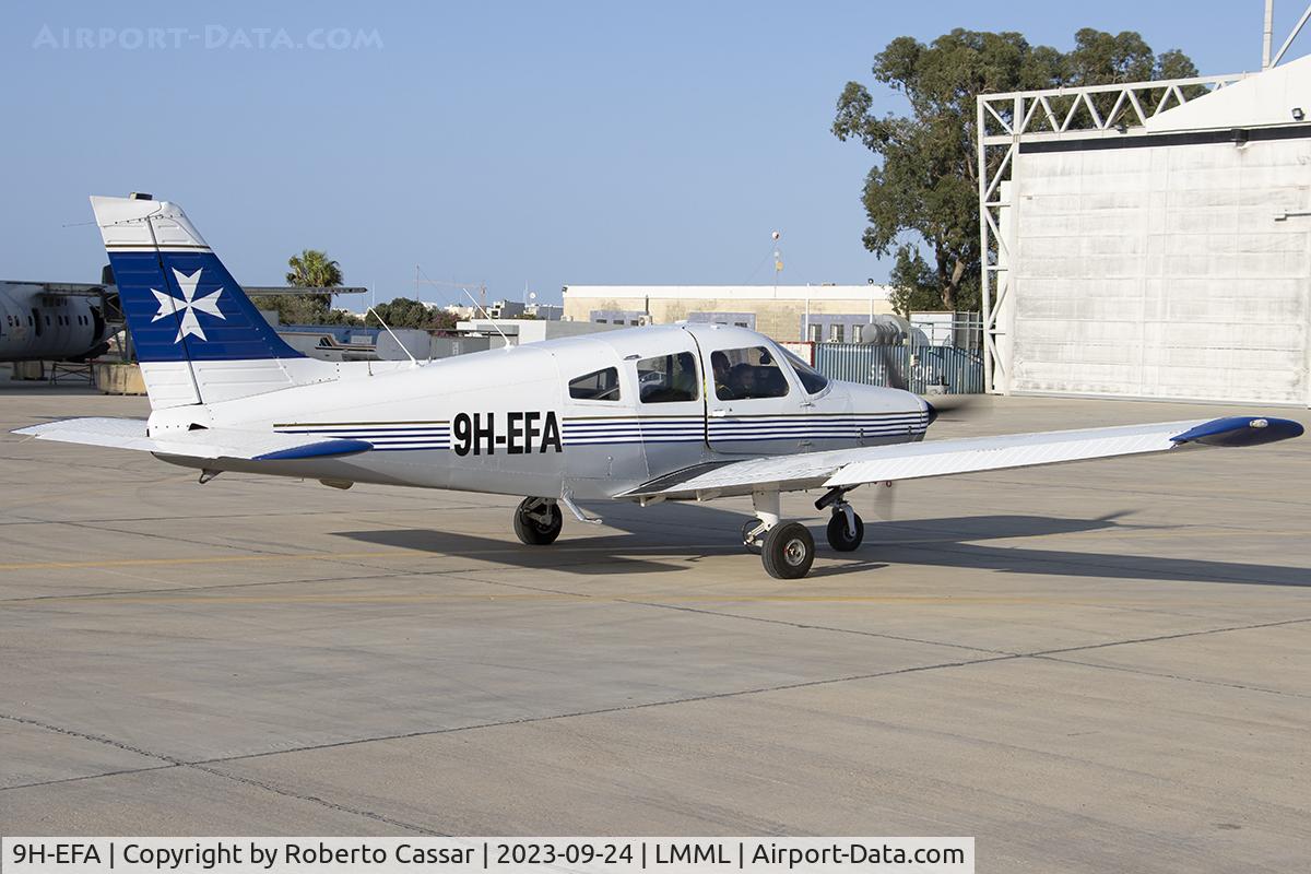 9H-EFA, 2002 Piper PA-28-161 Cherokee Warrior III C/N 2842162, Malta International Airshow 2023