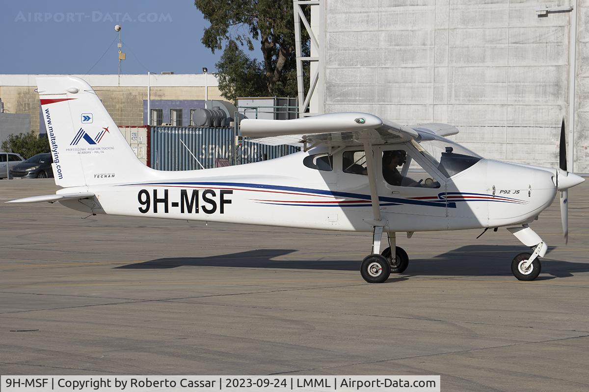 9H-MSF, Tecnam P-92JS Echo C/N 121, Malta International Airshow 2023