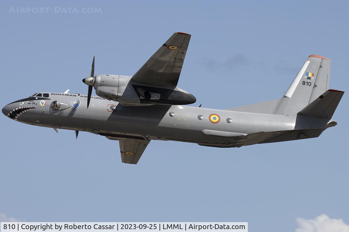 810, 1985 Antonov An-26 C/N 13810, Malta International Airshow 2023
