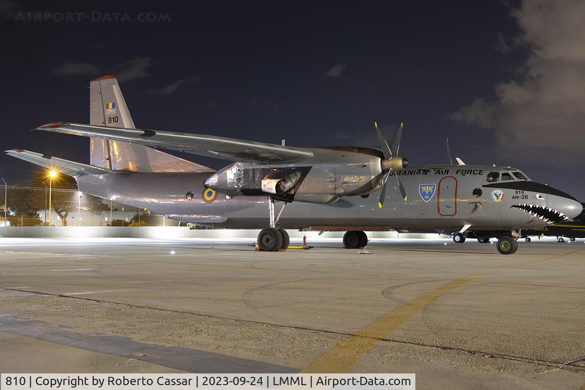 810, 1985 Antonov An-26 C/N 13810, Malta International Airshow 2023