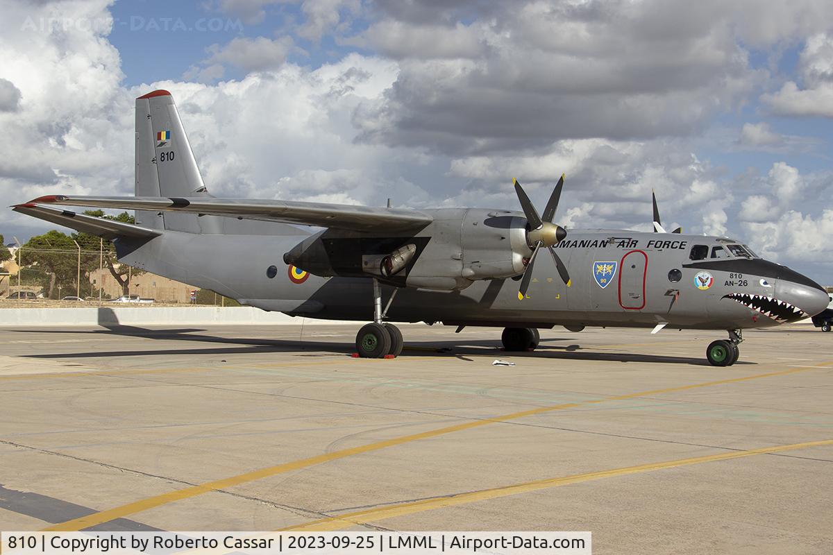 810, 1985 Antonov An-26 C/N 13810, Malta International Airshow 2023