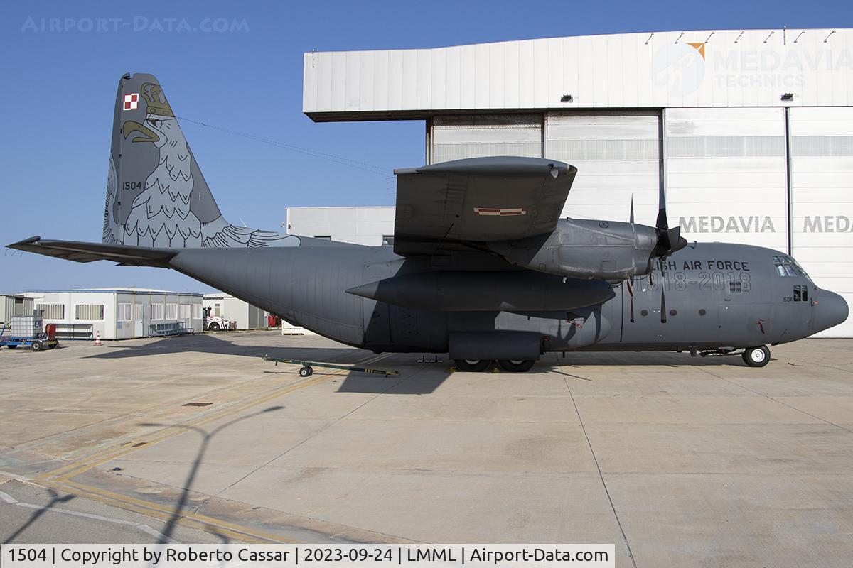 1504, 1973 Lockheed HC-130H Hercules C/N 382-4529, Malta International Airshow 2023
