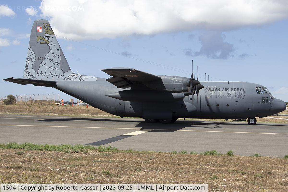 1504, 1973 Lockheed HC-130H Hercules C/N 382-4529, Malta International Airshow 2023