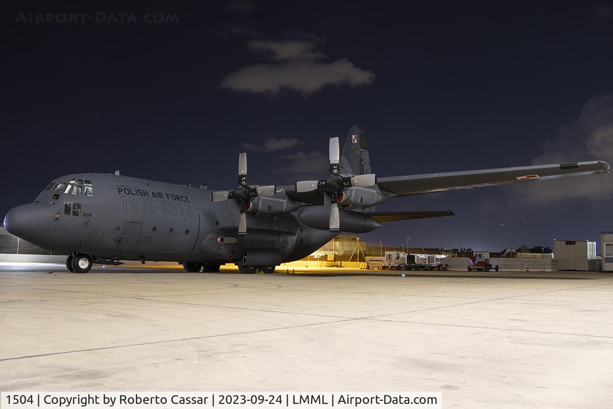1504, 1973 Lockheed HC-130H Hercules C/N 382-4529, Malta International Airshow 2023
