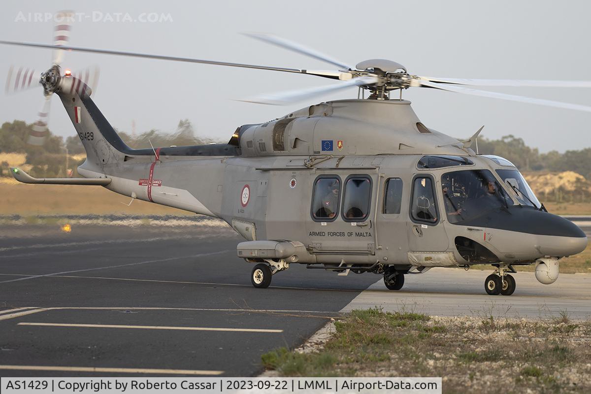 AS1429, AgustaWestland AW-139 C/N 31595, Malta International Airshow 2023