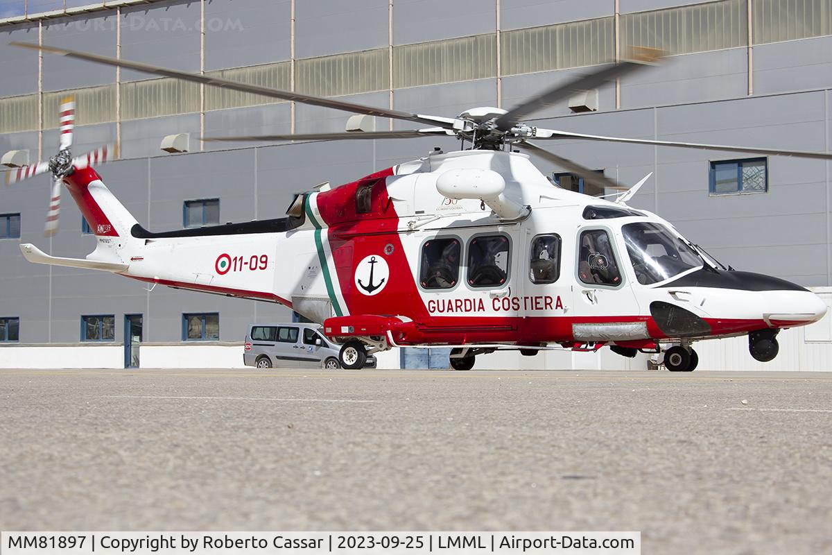 MM81897, 2016 AgustaWestland AW-139CP Nemo C/N 31622, Malta International Airshow 2023
