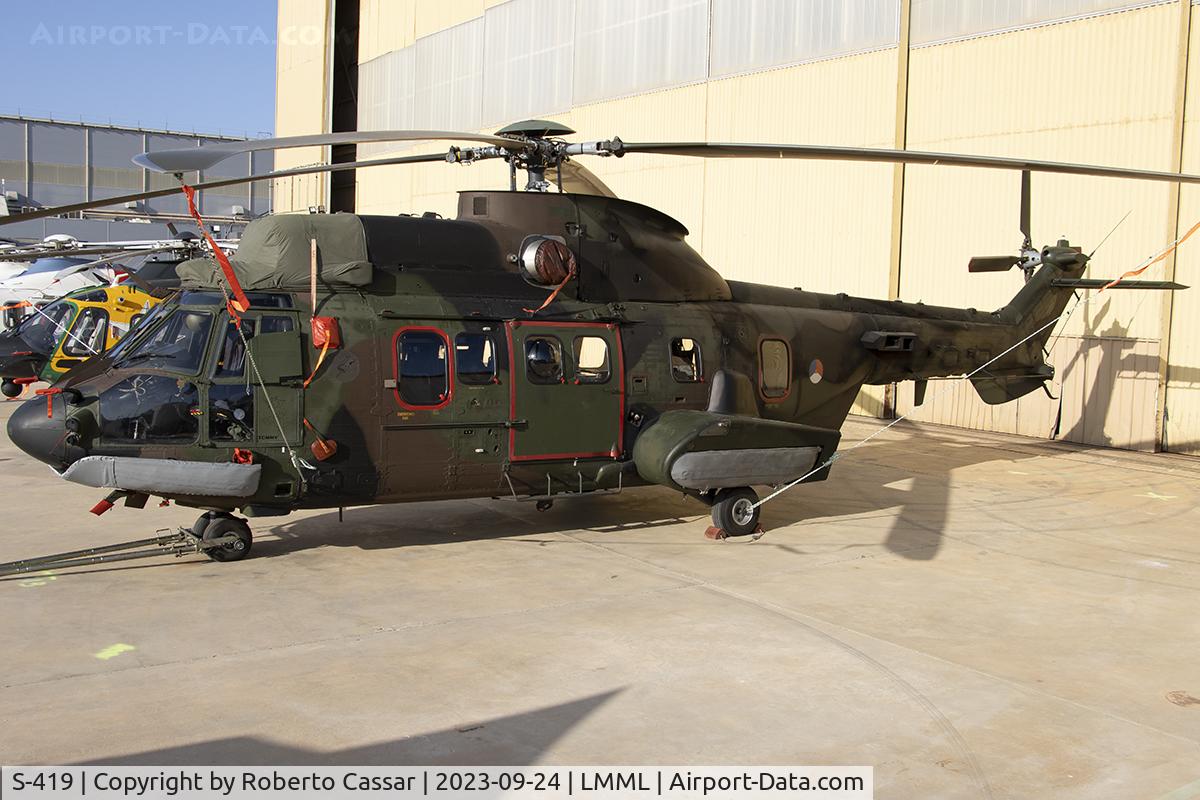 S-419, Eurocopter AS-532U2 Cougar C/N 2419, Malta International Airshow 2023
