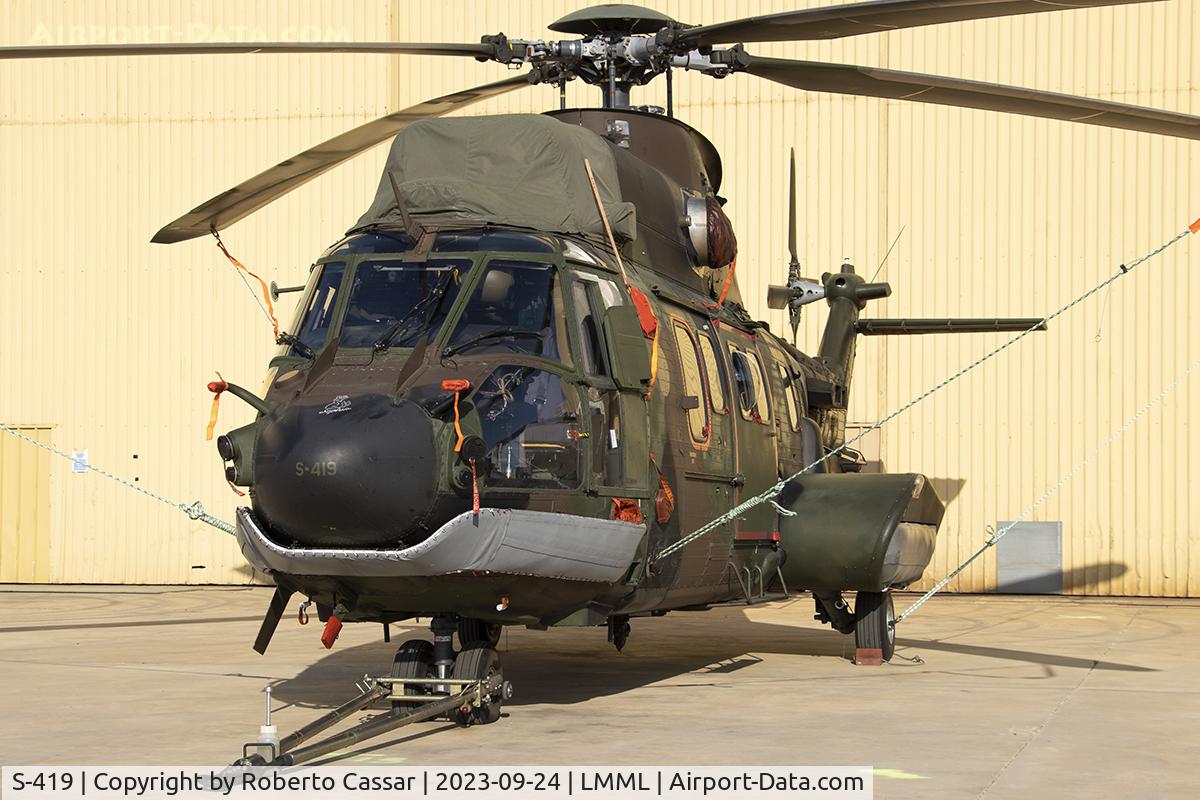 S-419, Eurocopter AS-532U2 Cougar C/N 2419, Malta International Airshow 2023