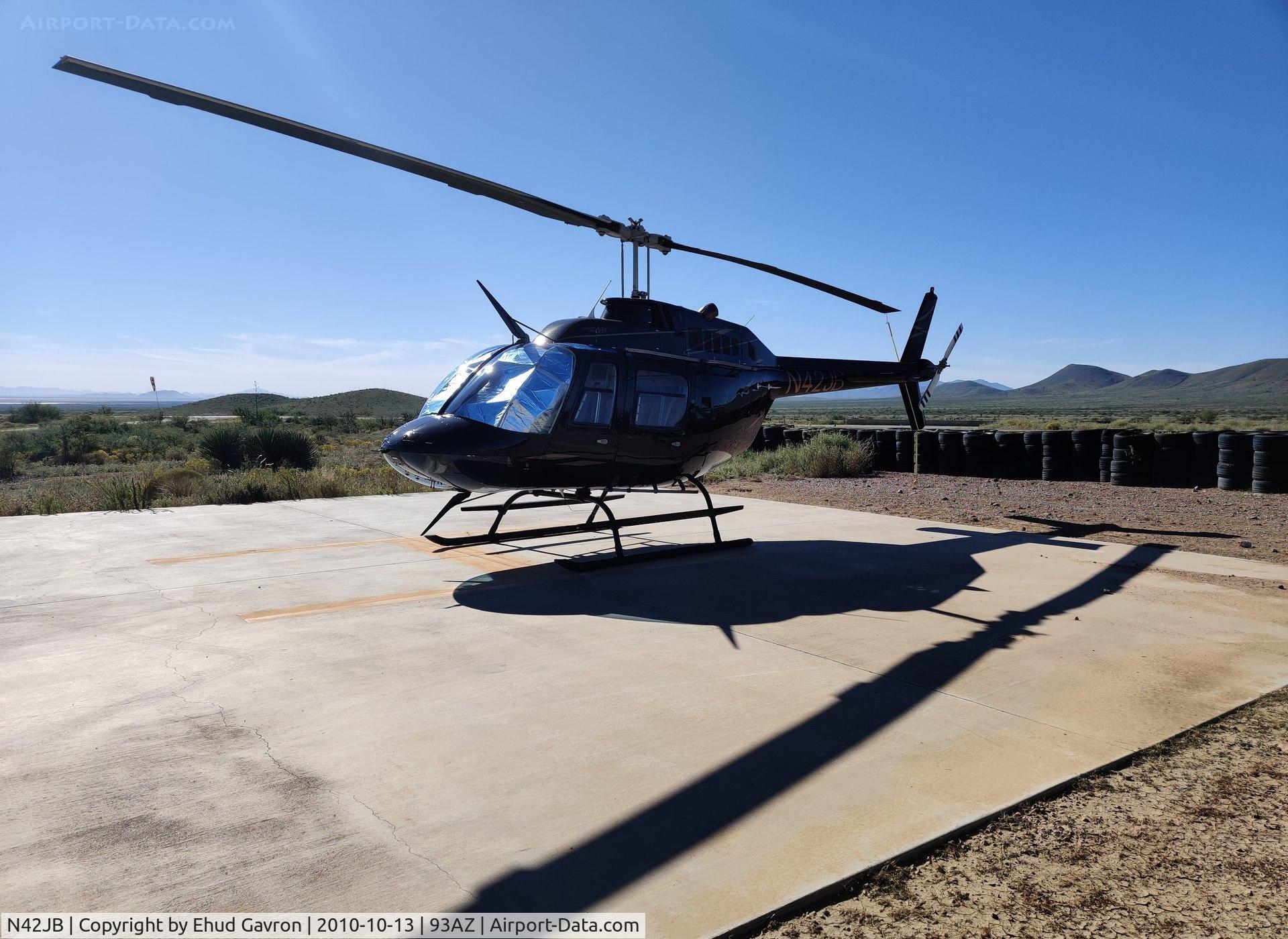 N42JB, 2018 Bell (Textron Canada) 505 C/N 65091, NR2JB parked at Inde Motorsports Ranch