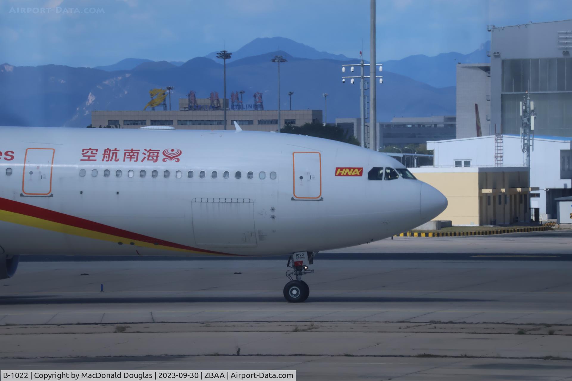 B-1022, 2017 Airbus A330-343 C/N 1827, PEK/ZBAA