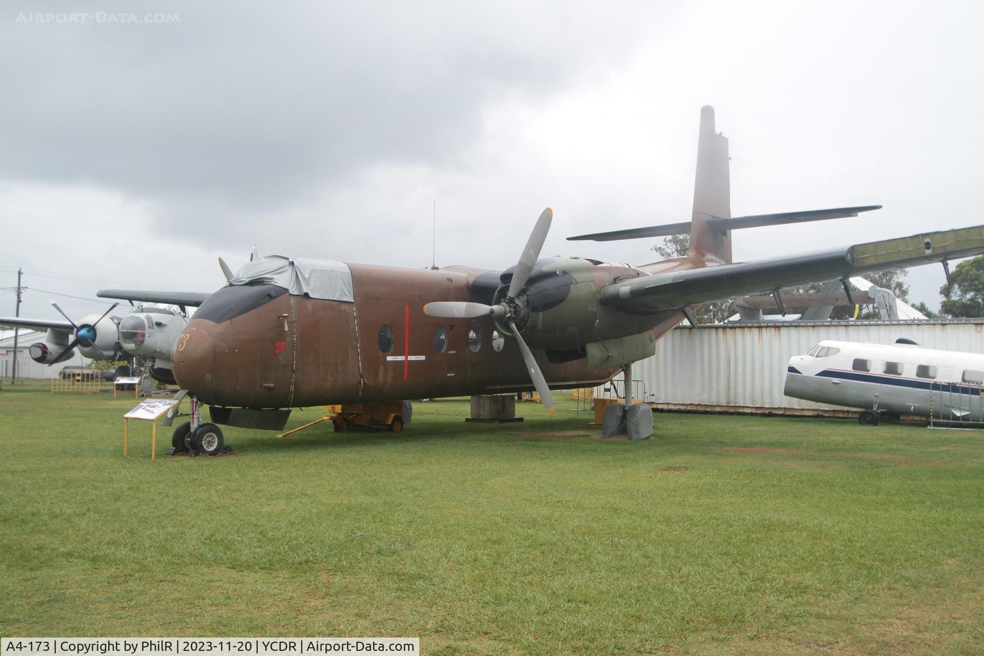 A4-173, 1964 De Havilland Canada DHC-4A Caribou C/N 173, A4-173 1964 DHC-4 Caribou QAM Caloundra