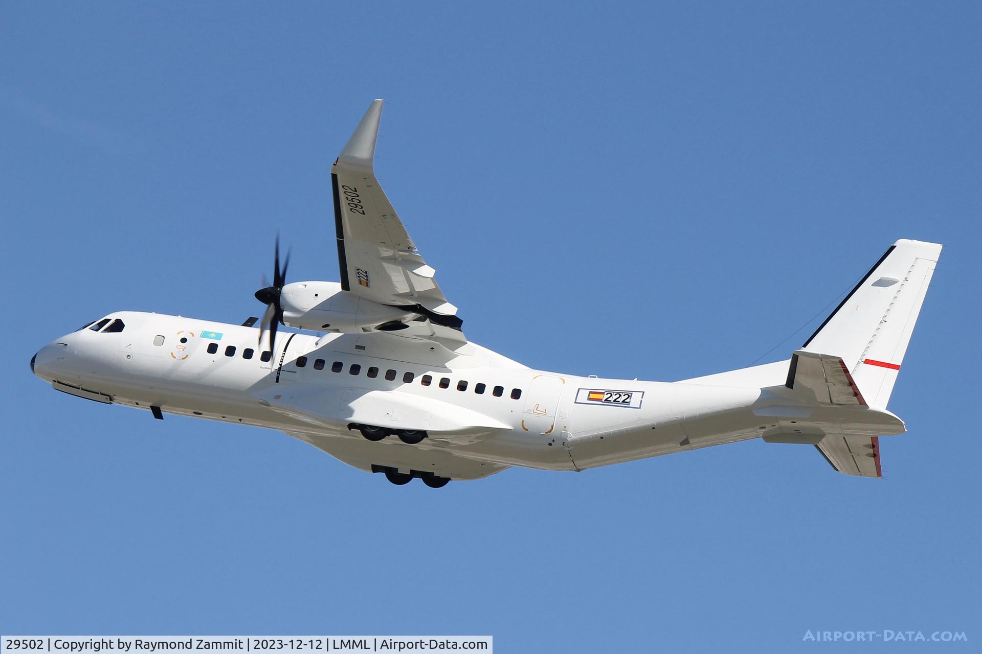 29502, 2023 CASA C-295W C/N S-222, CASA C-295W 29502 Border Service of the Republic of Kazakhastan