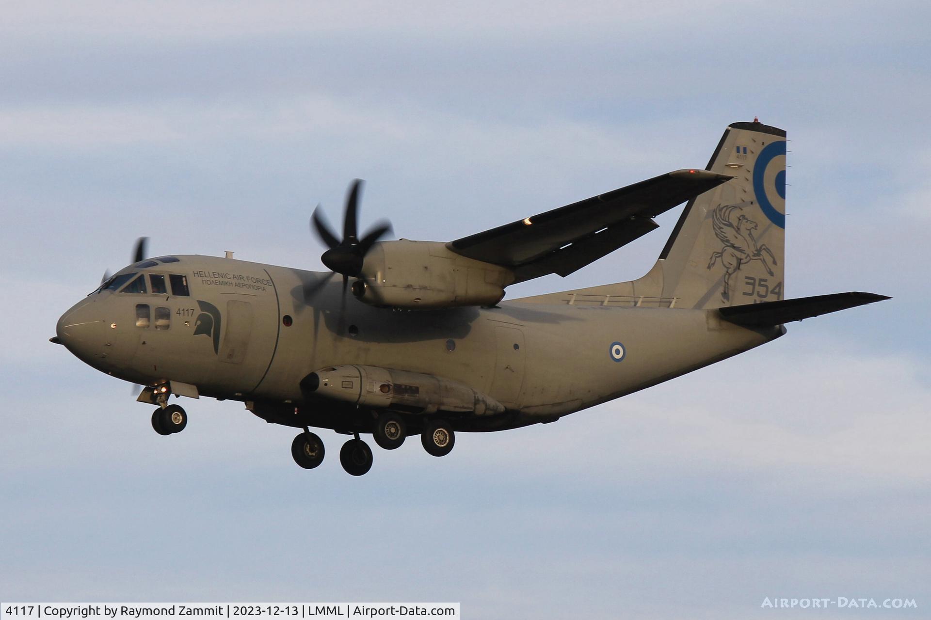 4117, Alenia C-27J Spartan C/N 4117/HA001, Alenia C-27J Spartan 4117 Hellenic Air Force