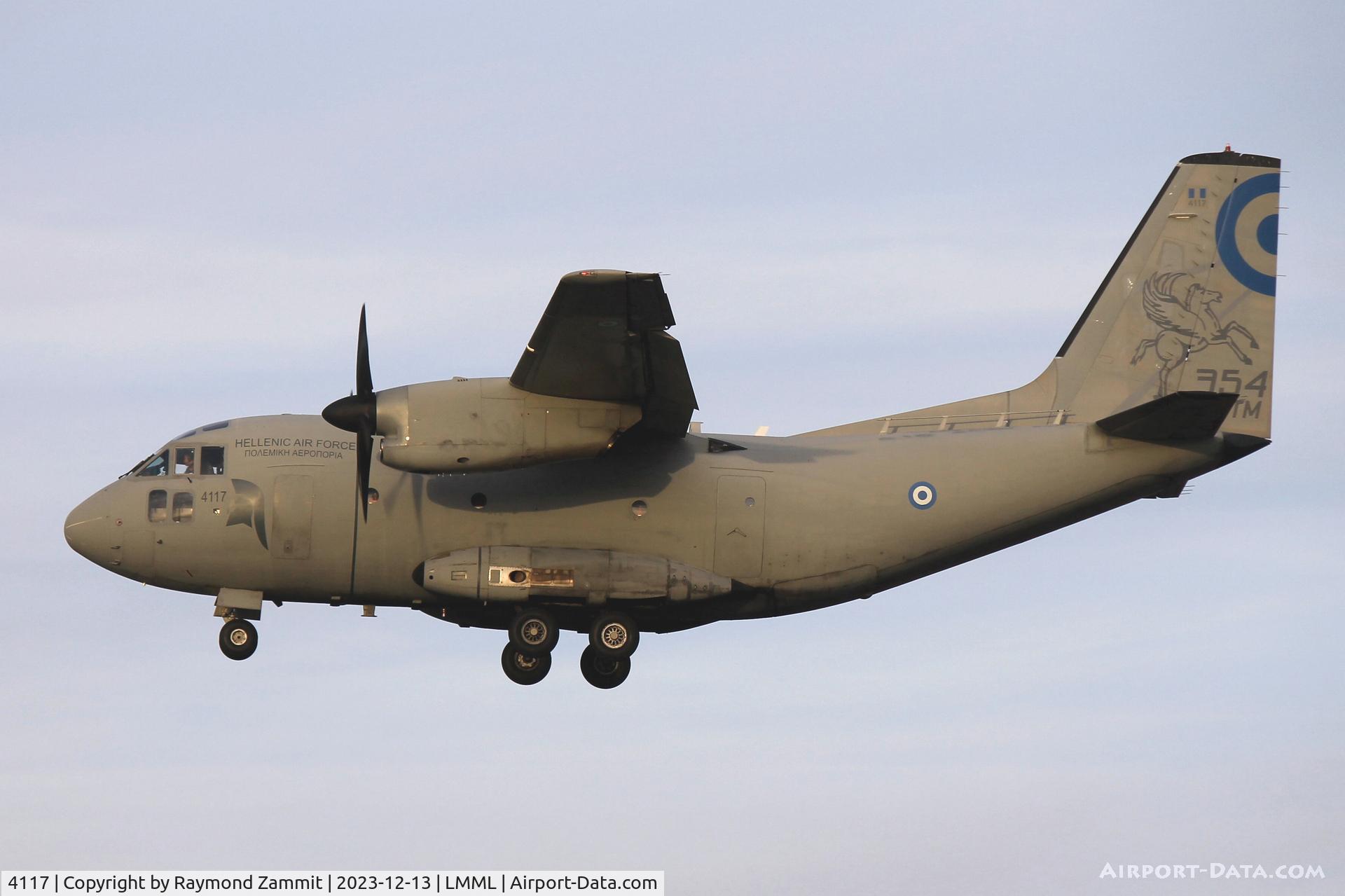 4117, Alenia C-27J Spartan C/N 4117/HA001, Alenia C-27J Spartan 4117 Hellenic Air Force
