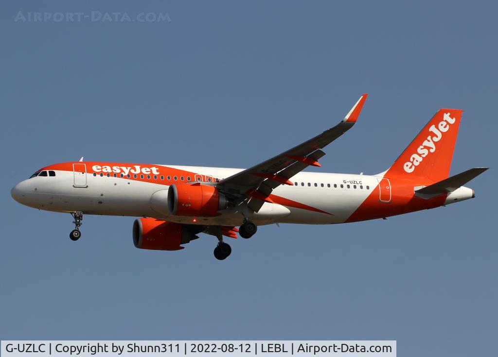 G-UZLC, 2019 Airbus A320-251N C/N 9014, Landing rwy 24R