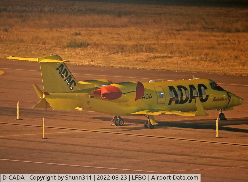 D-CADA, 2012 Learjet 60 C/N 60-414, Parked for the night...