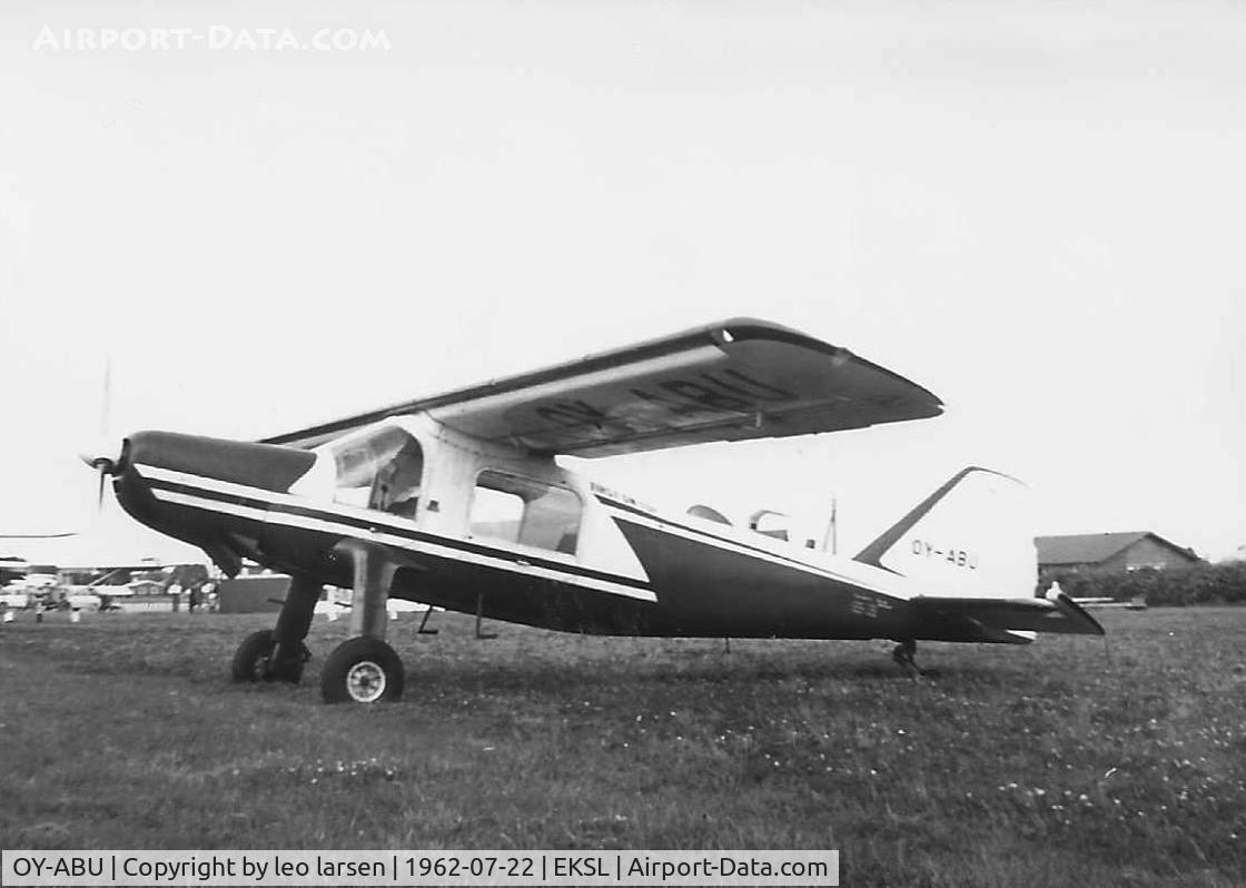 OY-ABU, 1959 Dornier DO-27Q-4 C/N 2041, Skovlunde 22.7.1962