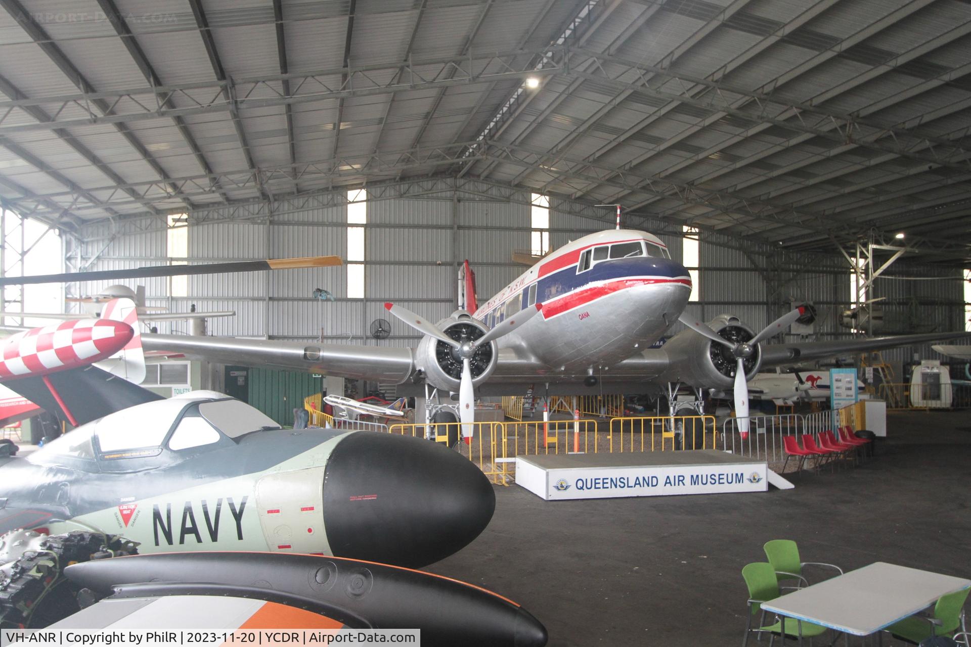 VH-ANR, 1937 Douglas DC-3-194B C/N 1944, VH-ANR 1937 Douglas DC-3 Airlines of NSW QAM Caloundra