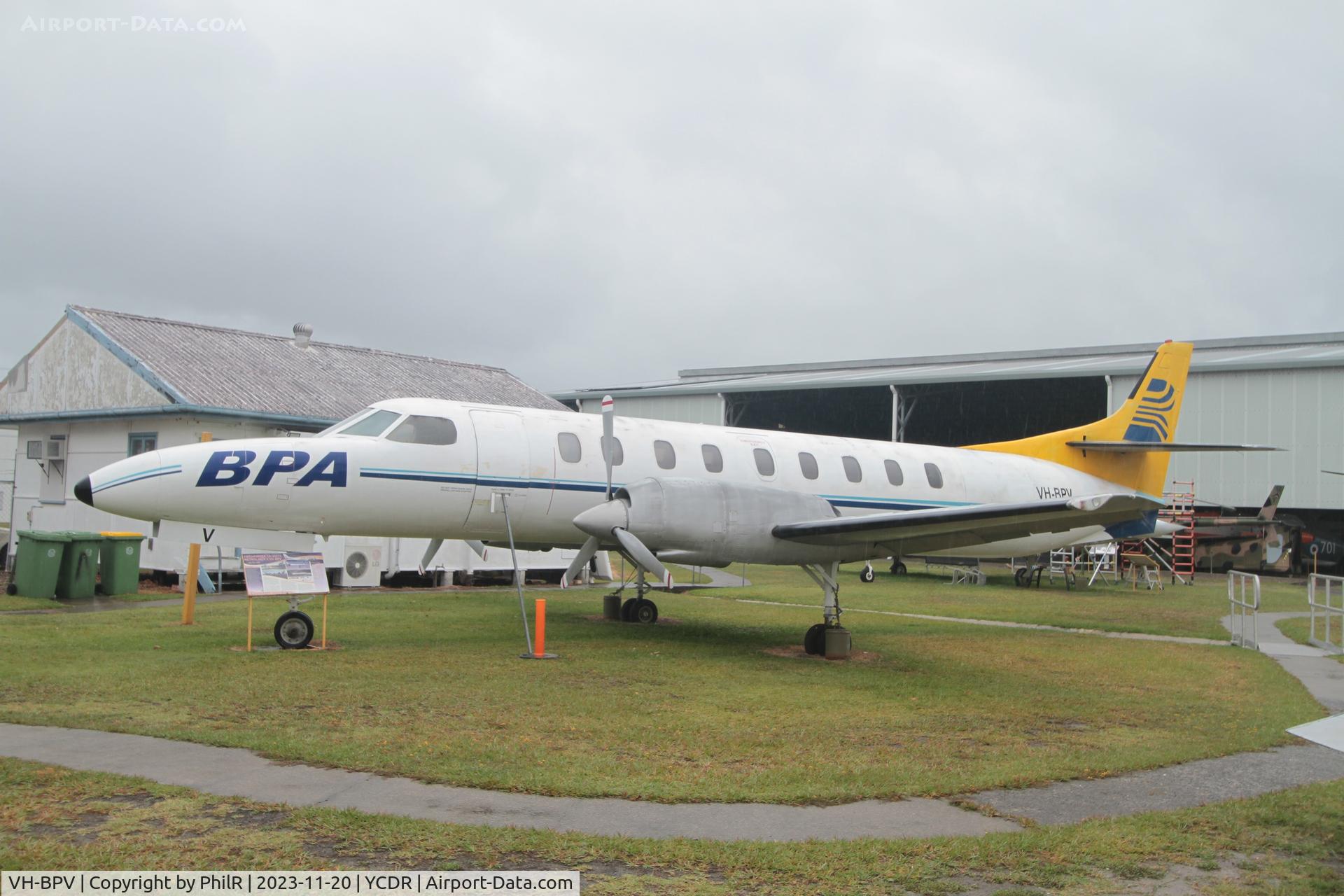 VH-BPV, 1978 Swearingen SA-226-TC C/N TC-270, VH-BPV 1978 Swearingen SA226-TC Metroliner II Bush Pilot Airways QAM Caloundra