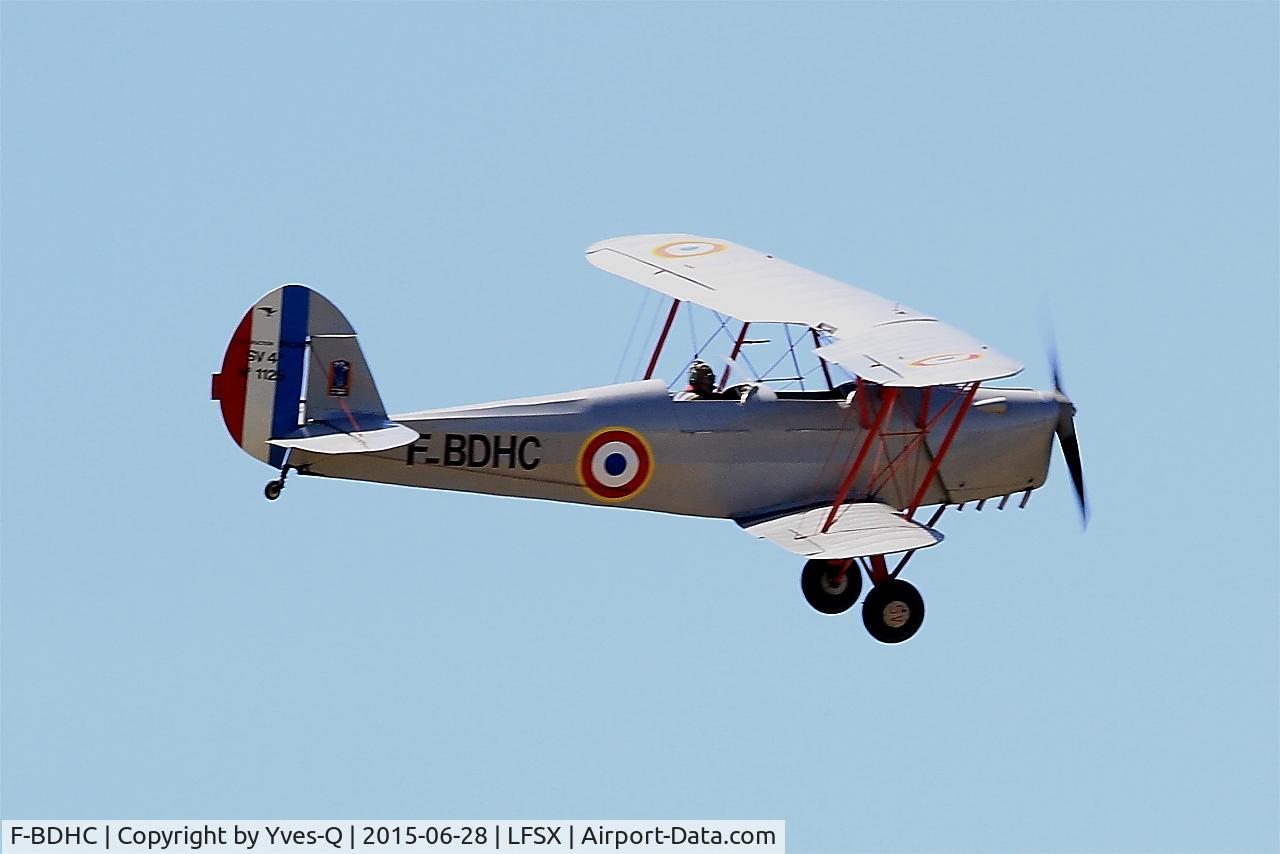 F-BDHC, Stampe-Vertongen SV-4A C/N 1125, F-BDHC - Stampe SV-4A, On display, Luxeuil-St Sauveur Air Base 116 (LFSX)