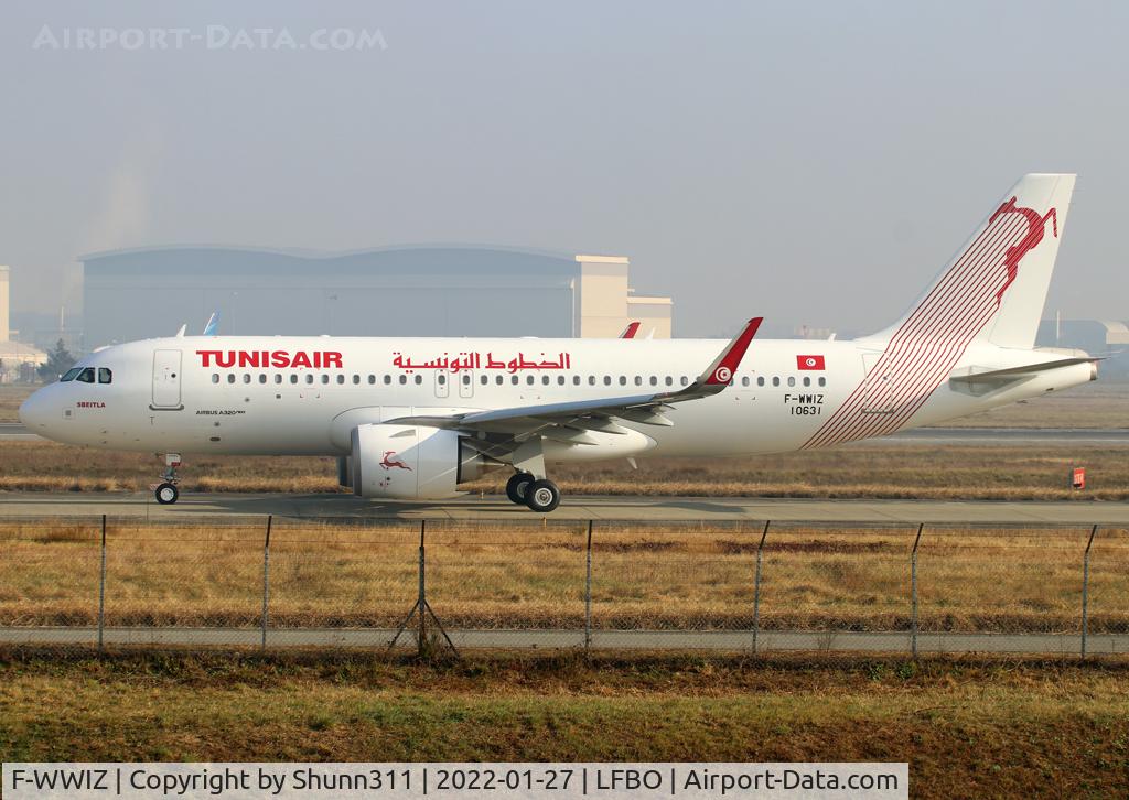 F-WWIZ, 2022 Airbus A320-251N C/N 10631, C/n 10631 - To be TS-IMZ