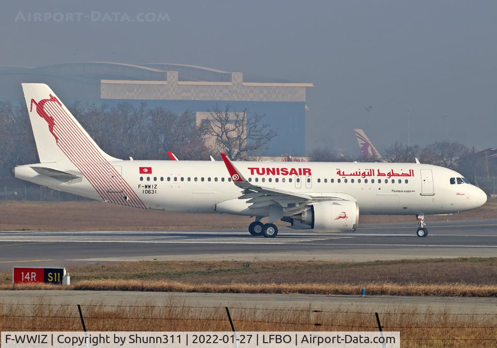 F-WWIZ, 2022 Airbus A320-251N C/N 10631, C/n 10631 - To be TS-IMY