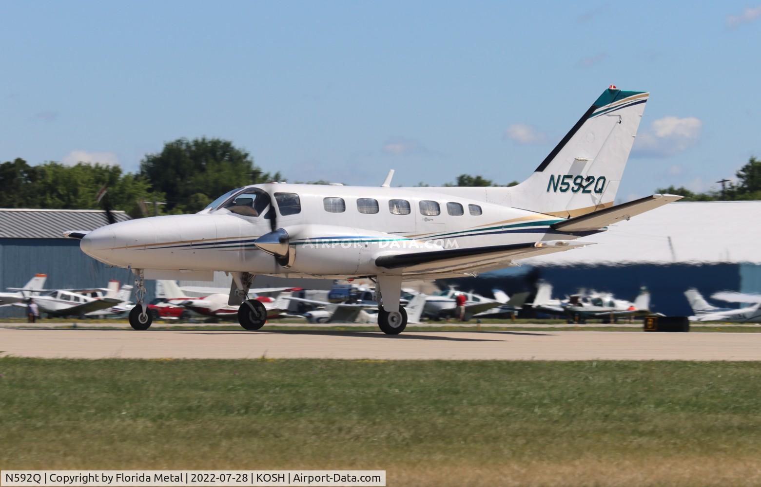 N592Q, 1986 Cessna 441 Conquest 11-10 C/N 441-0361, C441 zx