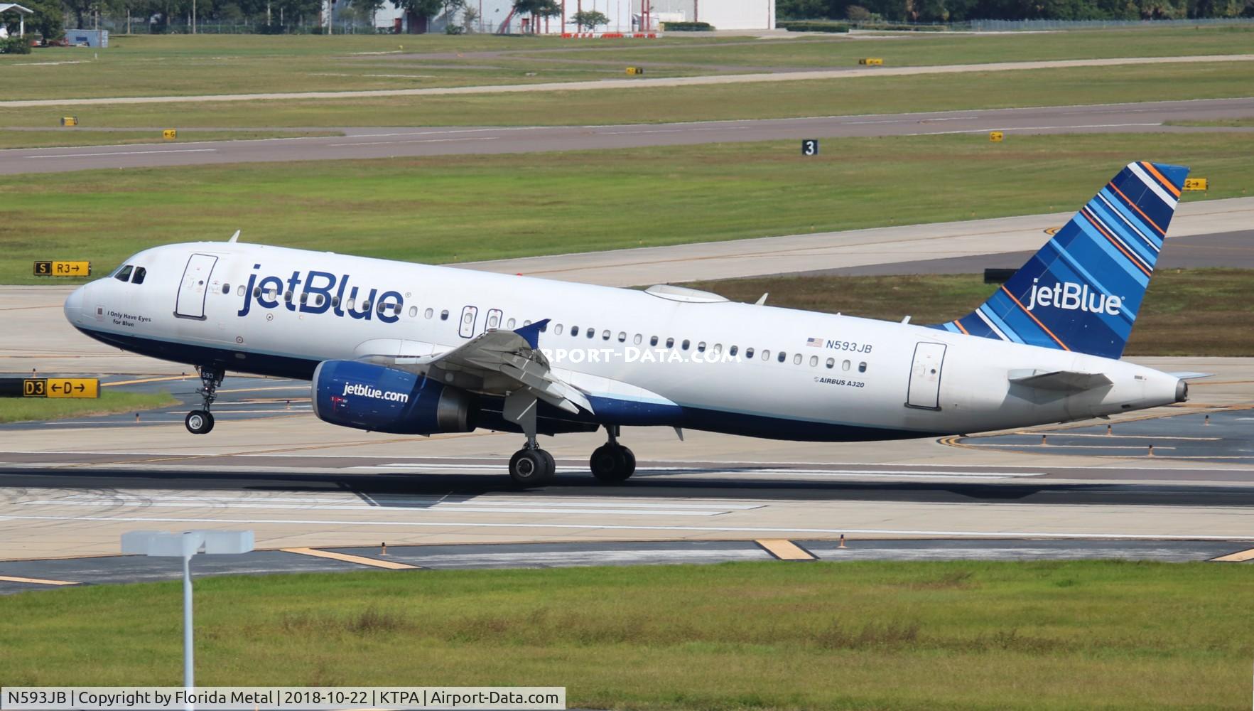 N593JB, 2004 Airbus A320-232 C/N 2280, JBU A320 zx