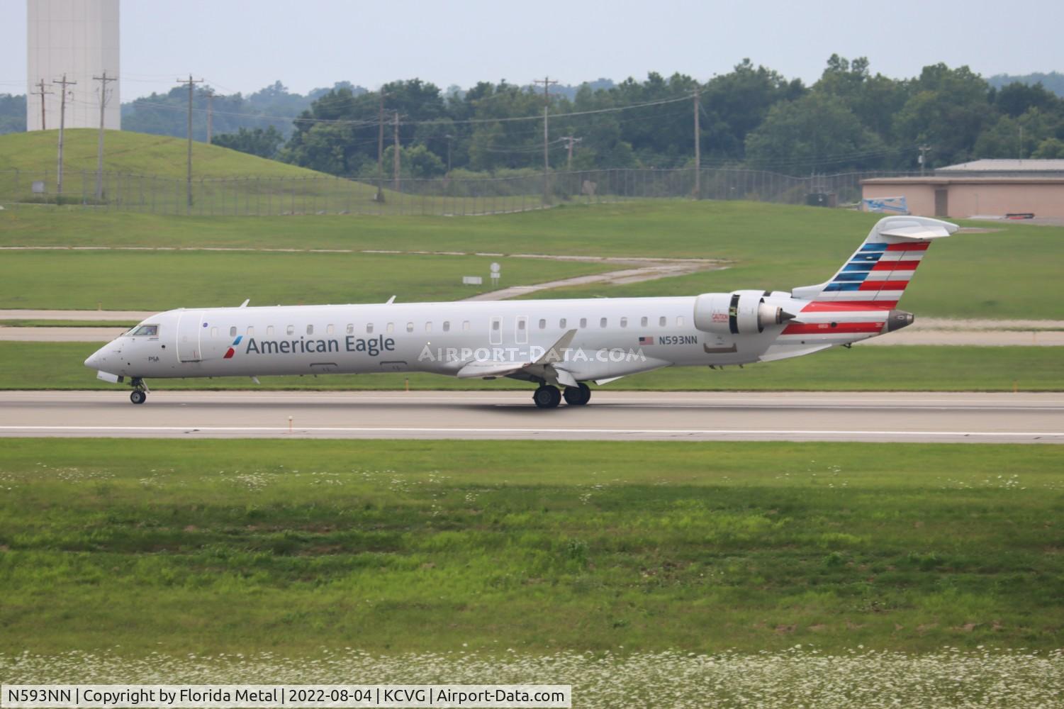 N593NN, 2016 Bombardier CRJ-900LR (CL-600-2D24) C/N 15405, PSA/AE CRJ9 zx