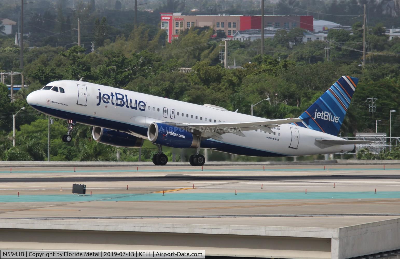 N594JB, 2004 Airbus A320-232 C/N 2284, JBU A320 zx