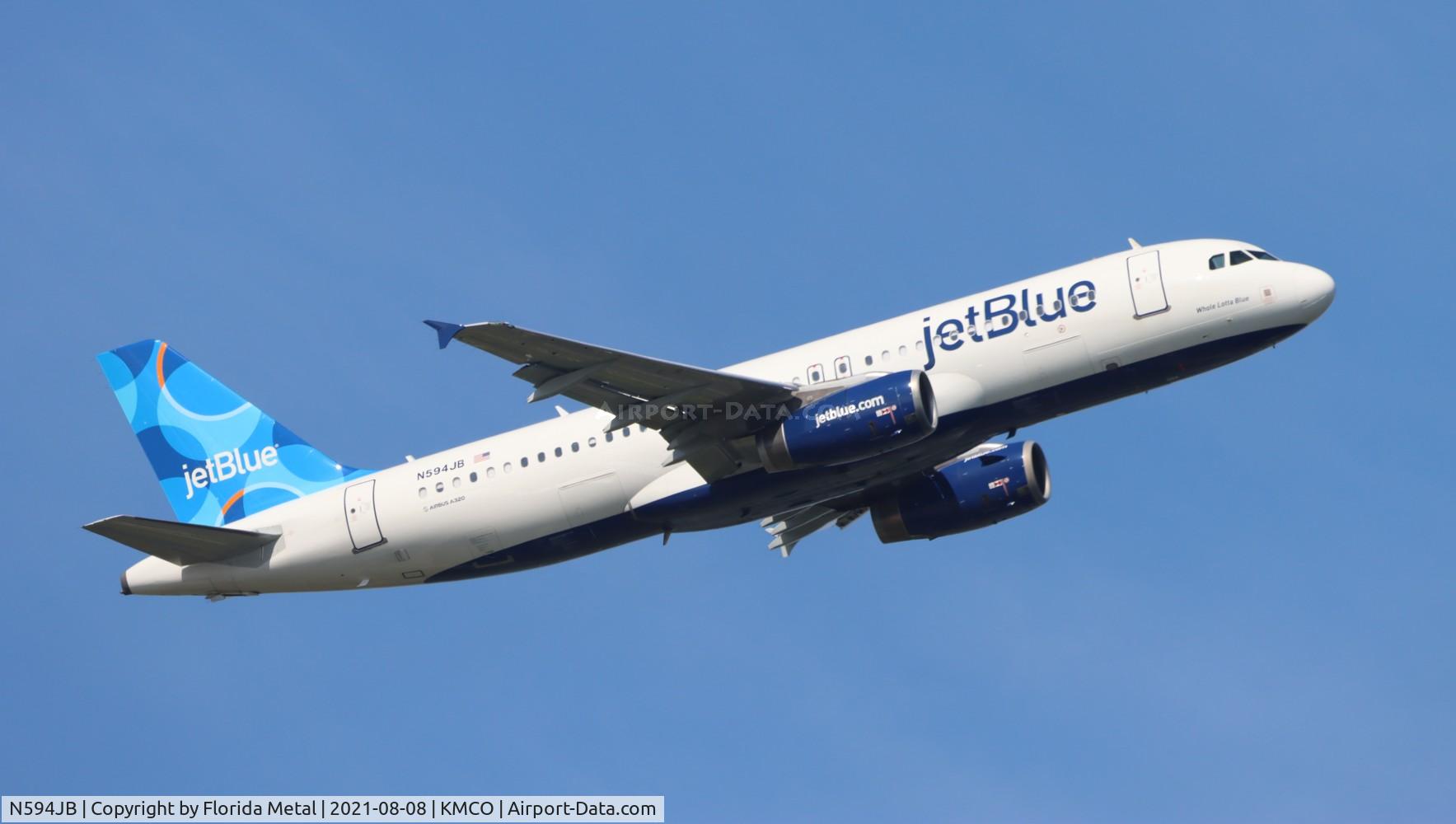 N594JB, 2004 Airbus A320-232 C/N 2284, JBU A320 zx