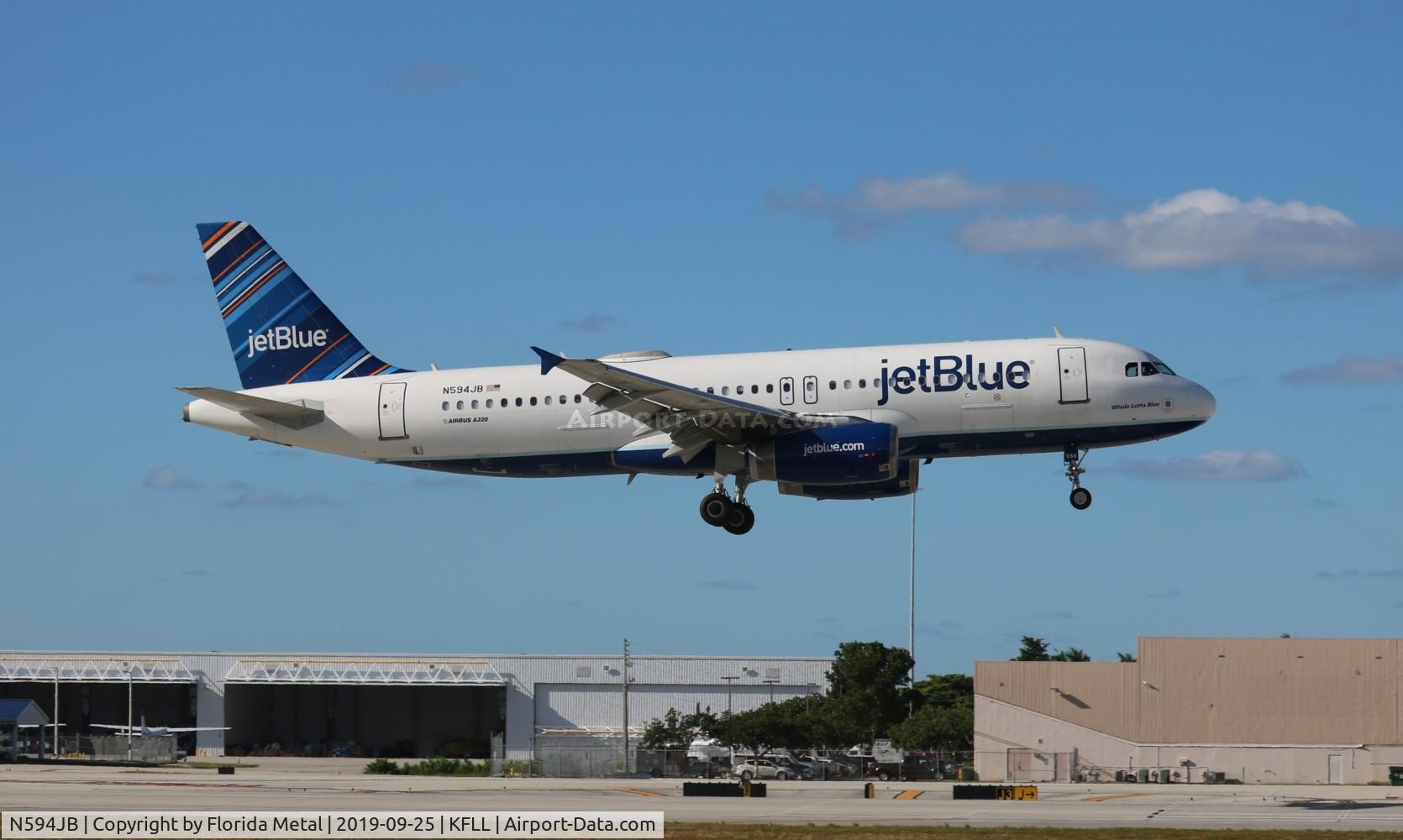 N594JB, 2004 Airbus A320-232 C/N 2284, JBU A320 zx