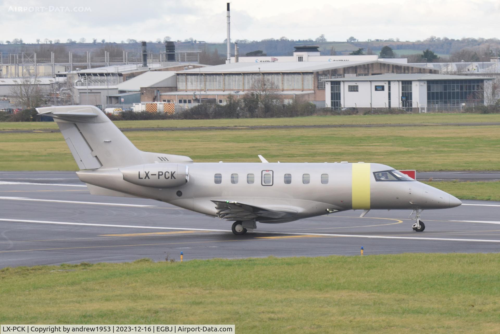 LX-PCK, 2023 Pilatus PC-24 C/N 314, LX-PCK at Gloucestershire Airport.