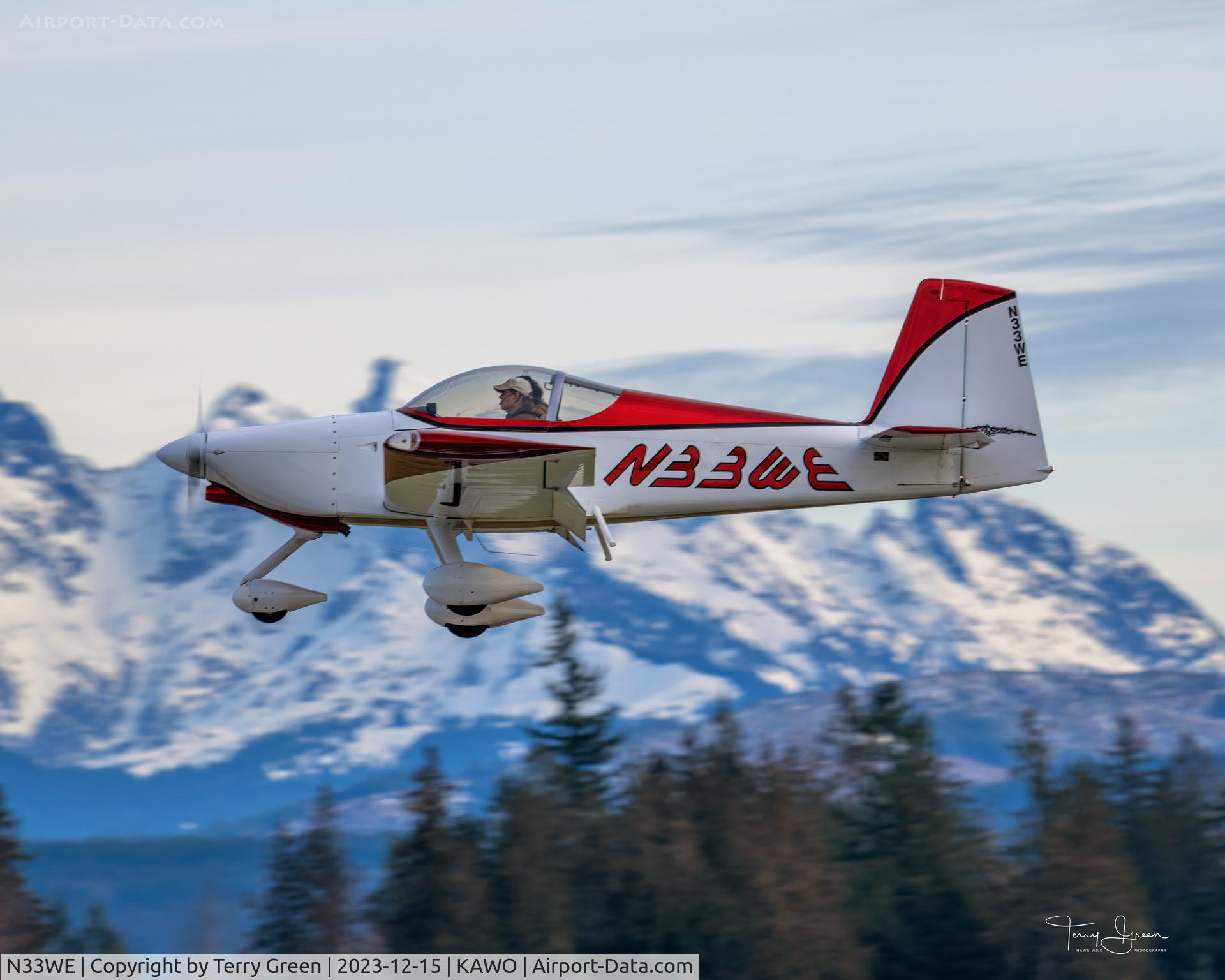 N33WE, Vans RV-7A C/N 73470, KAWO