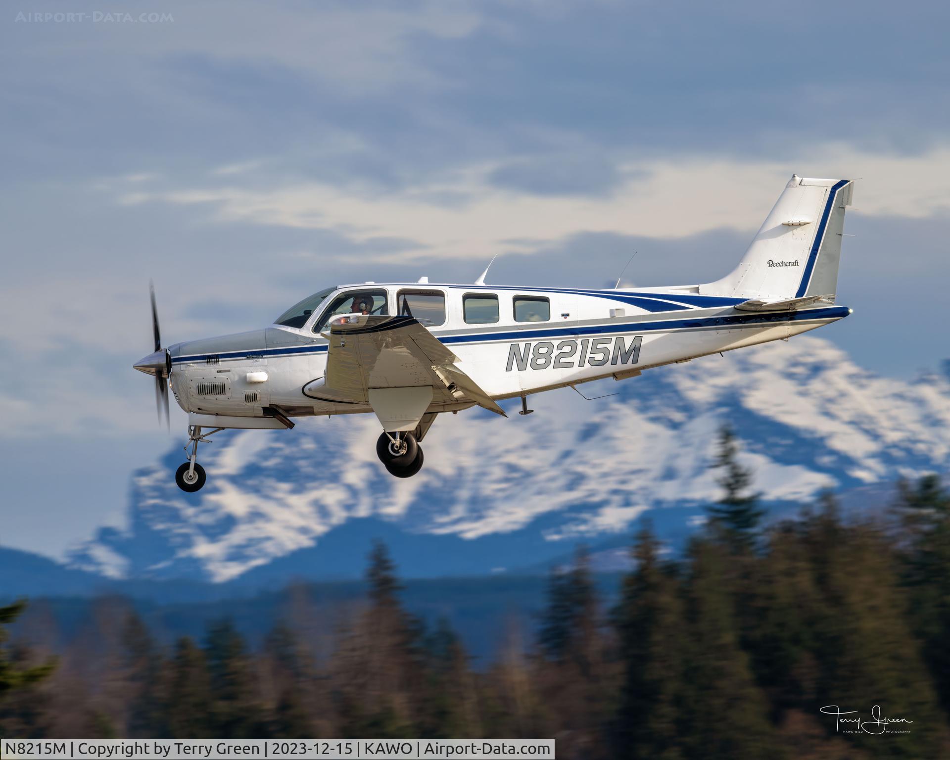 N8215M, 1993 Beech B36TC Bonanza C/N EA-548, KAWO