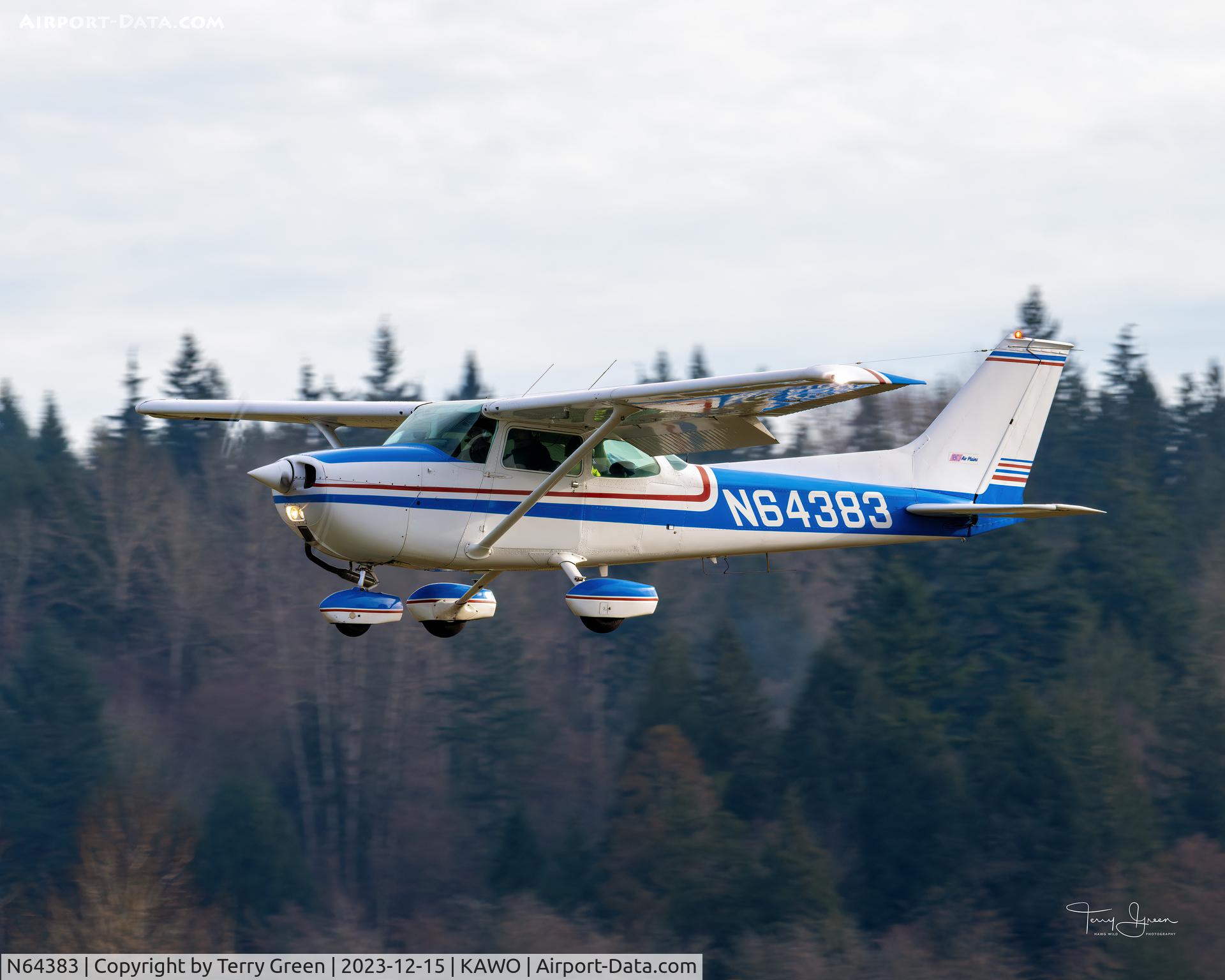 N64383, 1975 Cessna 172M C/N 17265208, KAWO