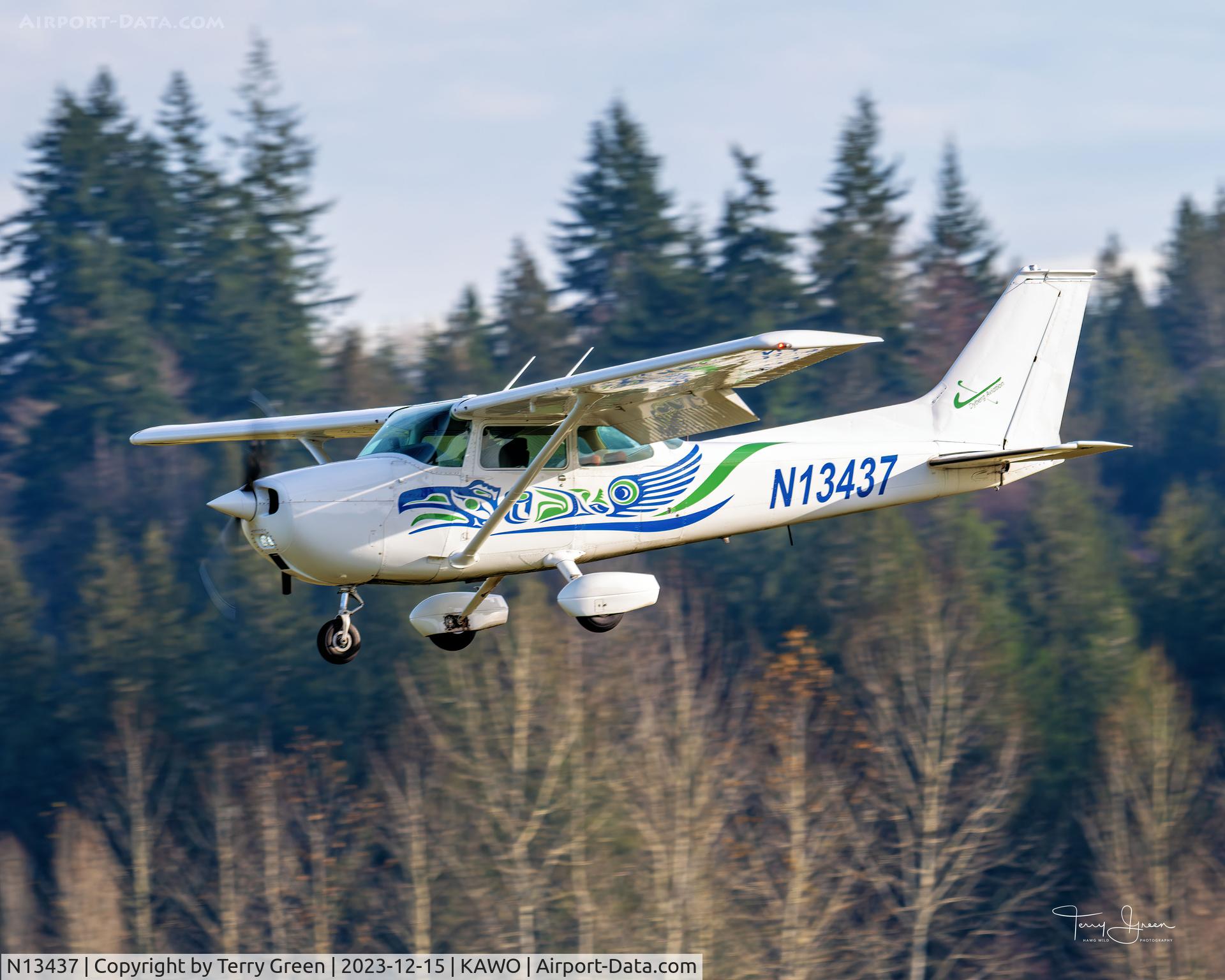N13437, 1973 Cessna 172M C/N 17262751, KAWO