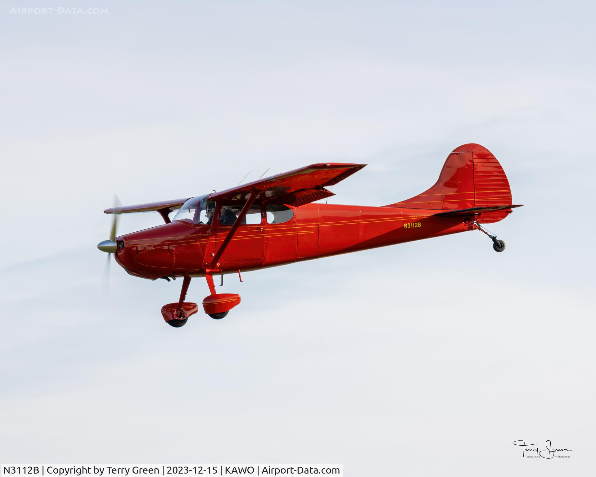 N3112B, 1952 Cessna 170B C/N 25354, KAWO