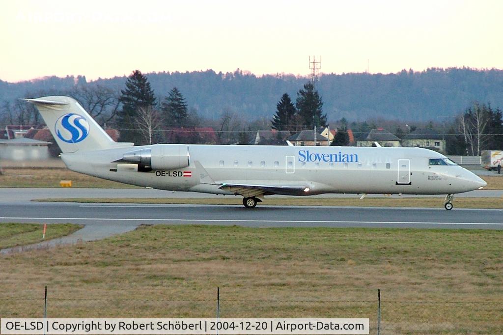 OE-LSD, 1999 Canadair CRJ-200ER (CL-600-2B19) C/N 7329, OE-LSD @ LOWG 2004