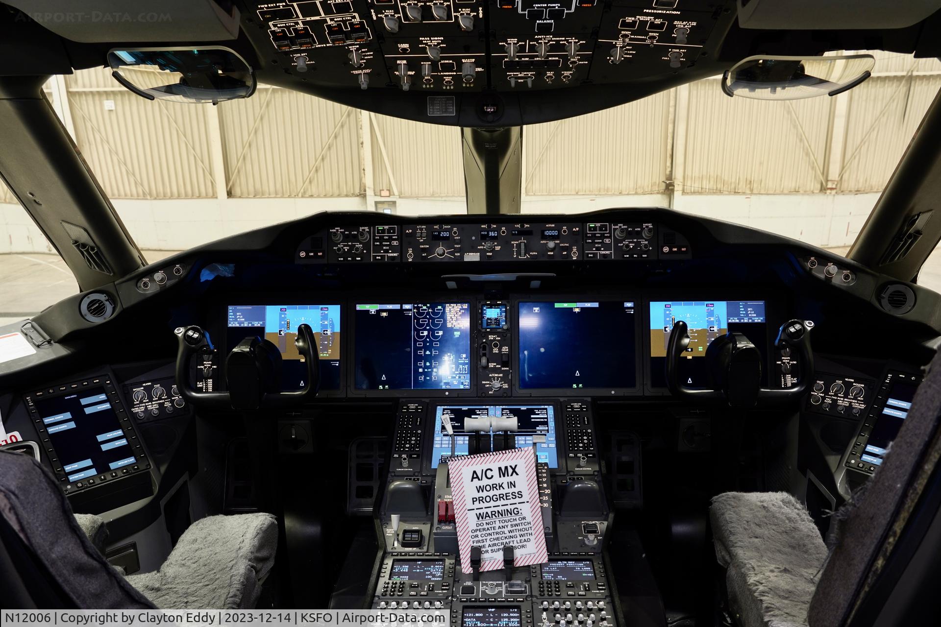 N12006, 2019 Boeing 787-10 Dreamliner C/N 60140, SFO 2023.