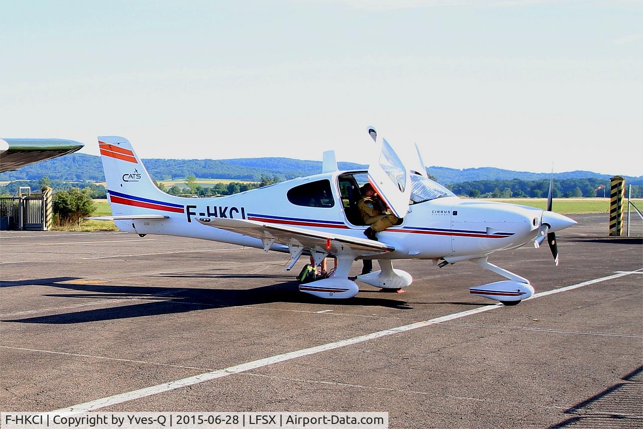 F-HKCI, 2012 Cirrus SR22 C/N 3875, Cirrus SR22, Luxeuil-Saint Sauveur Air Base 116 (LFSX)