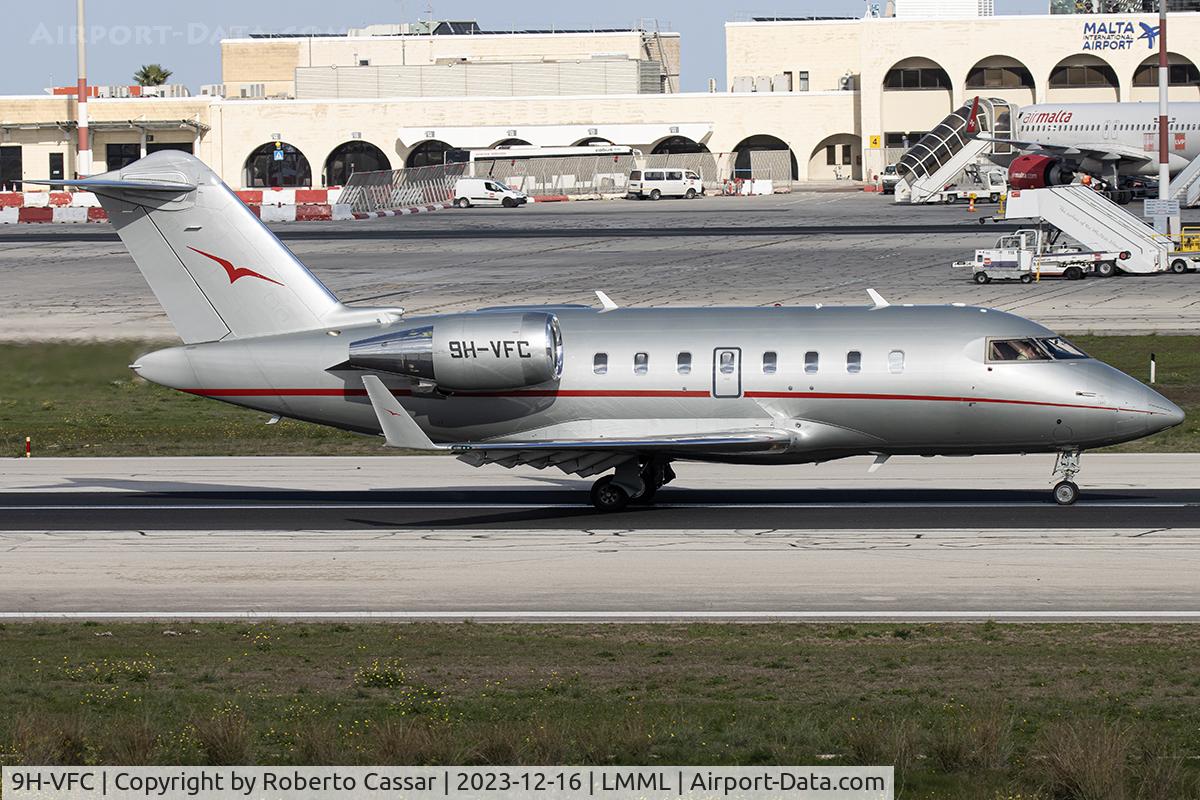 9H-VFC, 2015 Bombardier Challenger 605 (CL-600-2B16) C/N 5972, Runway 31 Backtrack