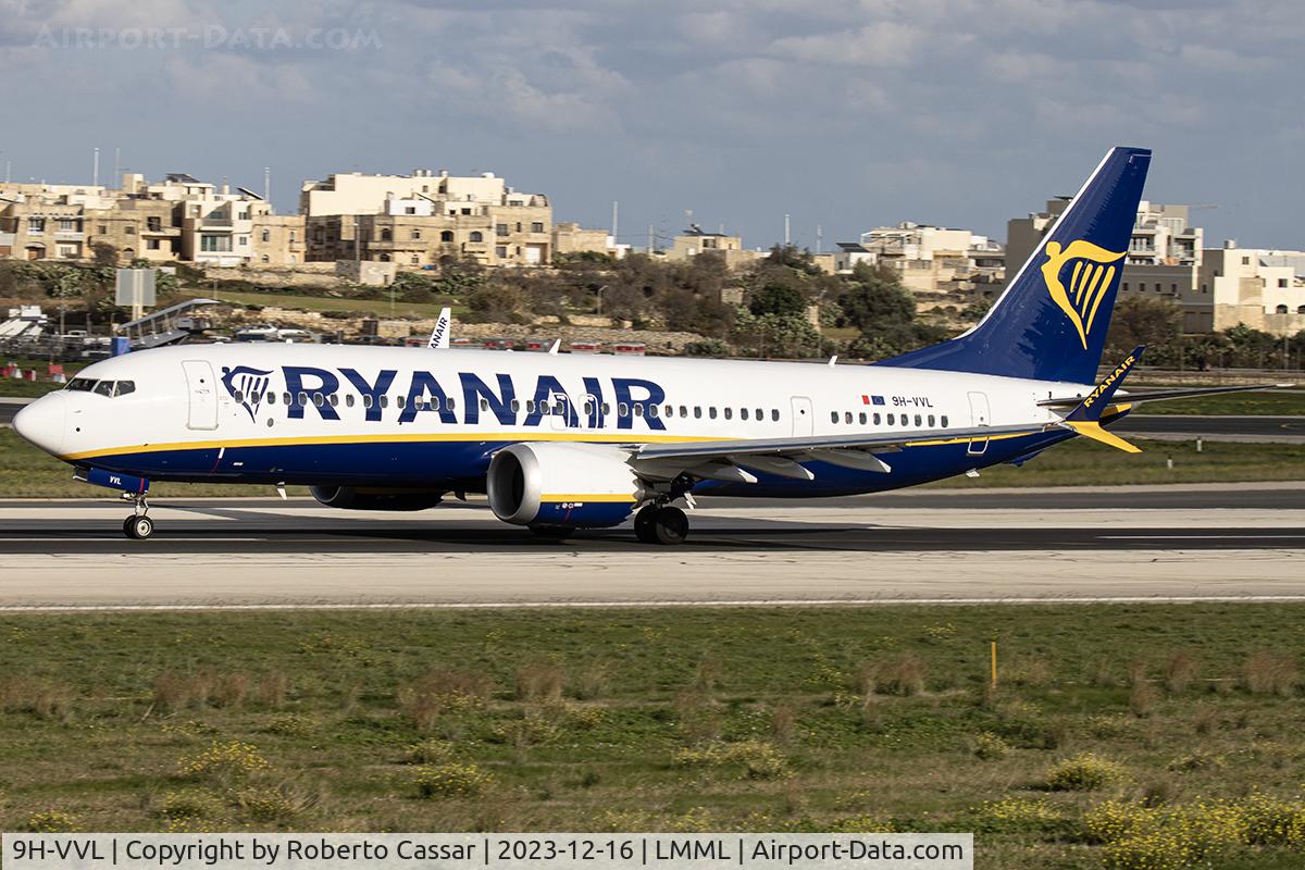 9H-VVL, Boeing 737-8-200 MAX C/N 62364, Runway 31