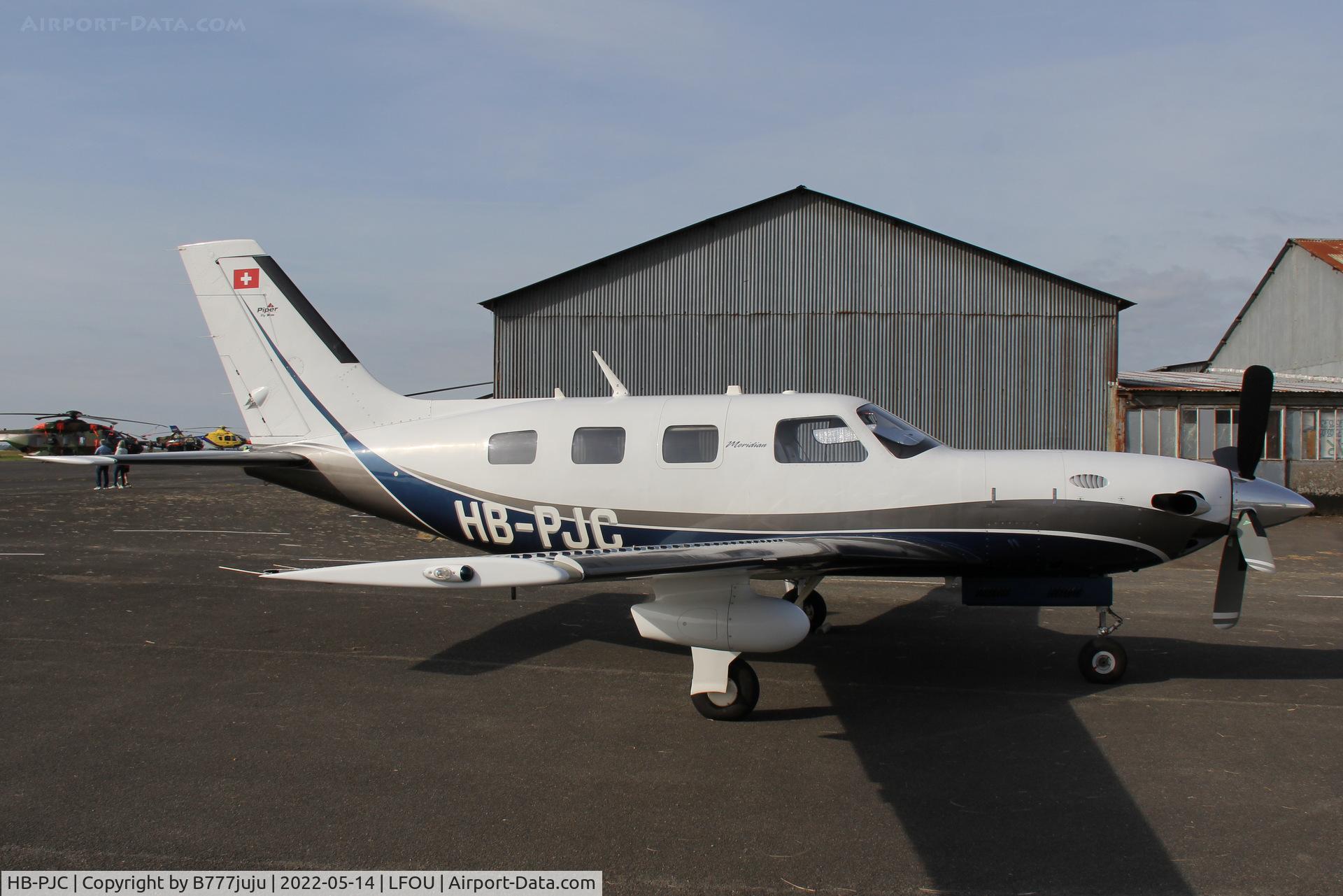 HB-PJC, 2007 Piper PA-46-500T C/N 46-97373, at Helico 2022 Cholet