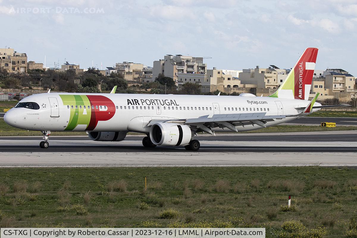 CS-TXG, 2021 Airbus A321-251NX C/N 10157, Runway 31