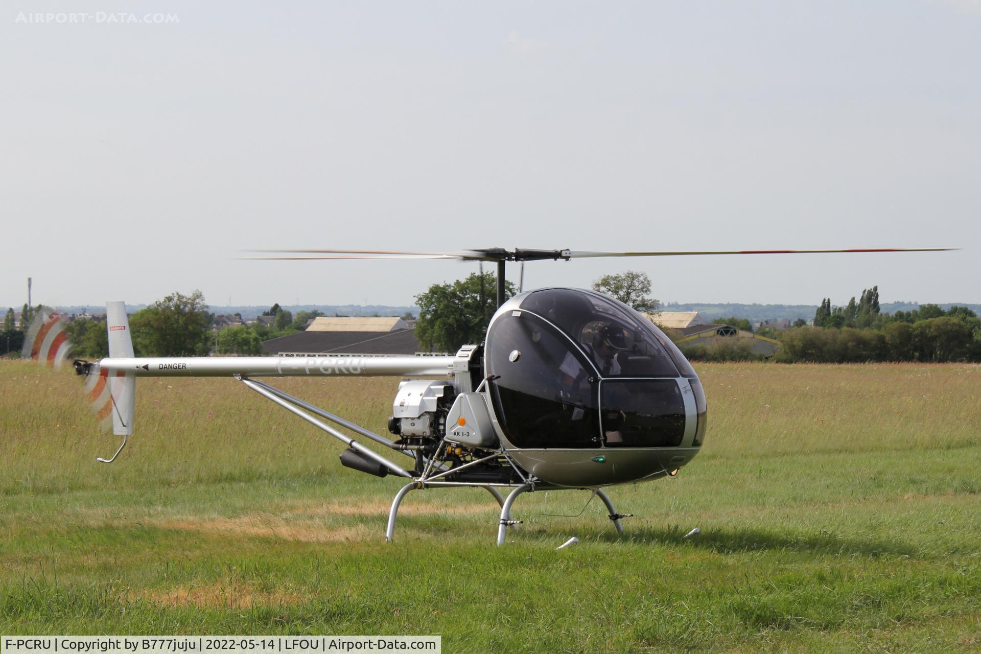 F-PCRU, Aerokopter AK1-3 C/N 24, SE-313B Alouette II
