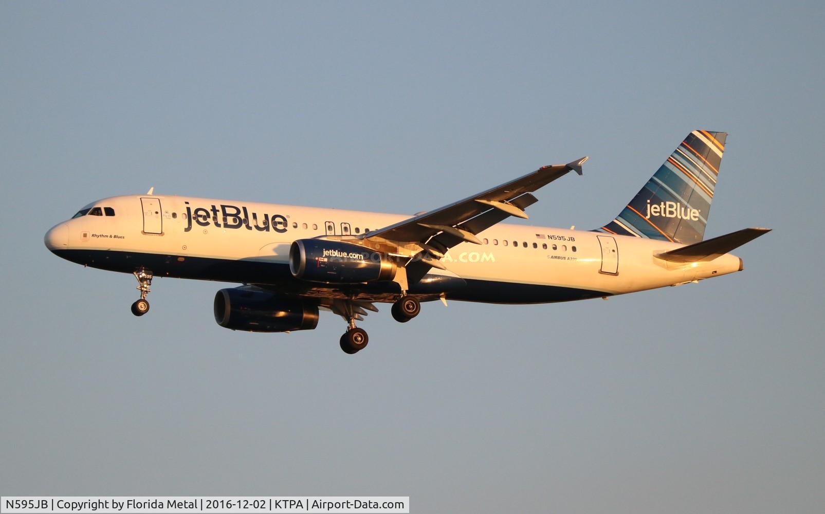 N595JB, 2004 Airbus A320-232 C/N 2286, JBU A320 zx