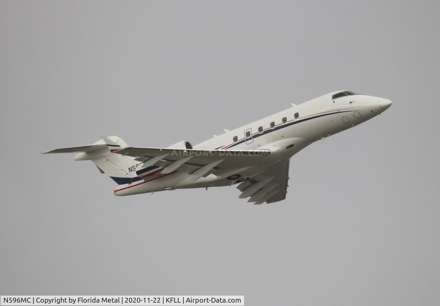 N596MC, 2004 Bombardier Challenger 300 (BD-100-1A10) C/N 20027, Challenger 300 zx