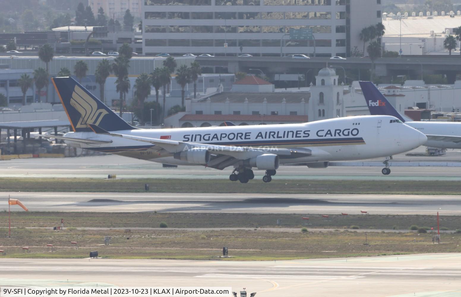 9V-SFI, 2000 Boeing 747-412F/SCD C/N 28027, SIA 747-400F zx ANC-LAX
